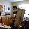 My messy studio